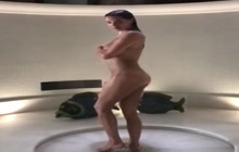 Alyssa Arce nude in shower